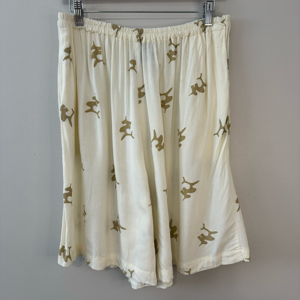 Donna Jessica Vintage Printed Art To Wear Shorts - Picture 2 of 11